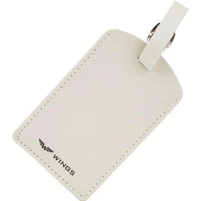 Fast touring - Gepäckanhänger - PU-Leder, Metallschnalle - WINGS - Beige