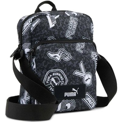Tasche Puma Academy Aop Portable -run 1.5L, Schwarz, Unisex