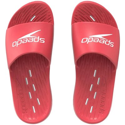 Speedo Herren Slides EVA Rot/Weiß UK 10