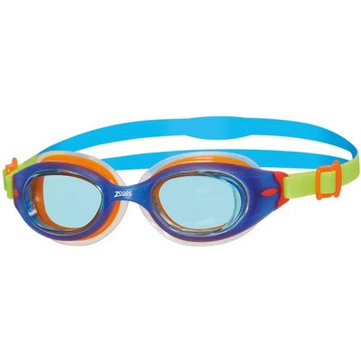 Zoggs Little Sonic Air Junior Skibrille - Blau / Grün / Blau getönt