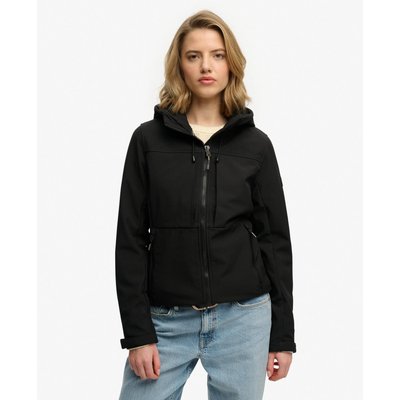 superdry Hooded Classic Trekker Jacke aus recyceltem Polyester mit Elasthan –