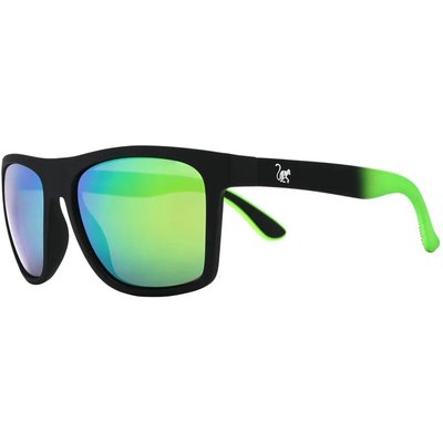 Unisex-Sonnenbrille - Floating / Polarisated / UV400 / TPX (Schwarz/Grün)