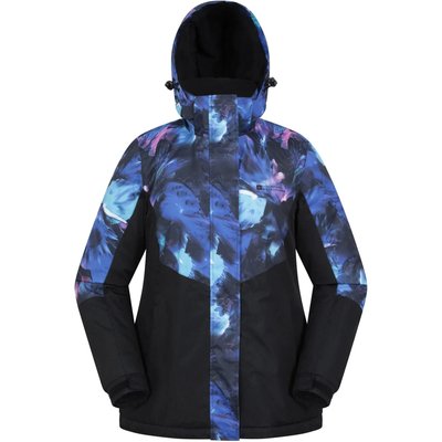 Damen Skijacke Gemustert Wasserabweisend Herausnehmbares Futter - Dawn II