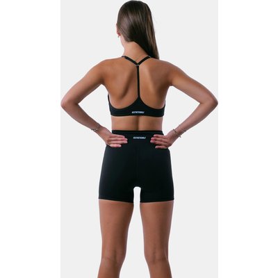 Damen Sport-BH mit Y-Rücken für Yoga und Pilates – Encore – Schwarz