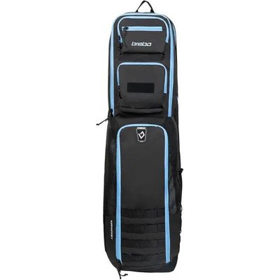Brabo Traditional Senior SchlägerTaschecheche Schwarz/Argentinisch Blau