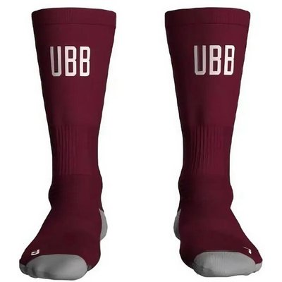 Kappa Kombat Moxs Pro Ubb Halblange Socken Bordeaux