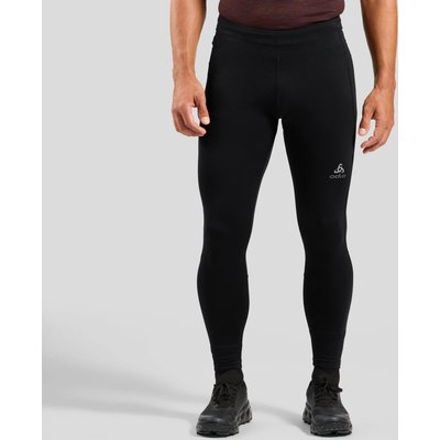 Lange Tights Odlo Essential Warm Schwarz