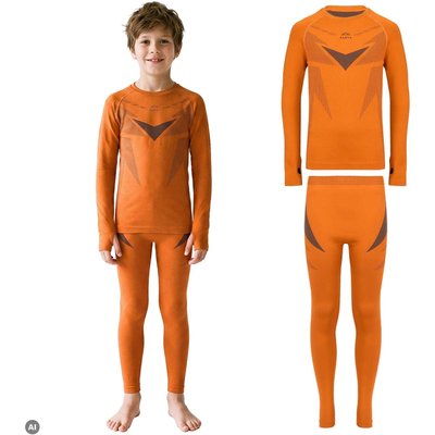 Wärmeaktive Kinderunterwäsche KADVA ALPINESTEP WÄRME LIGHT PLUS JR SET