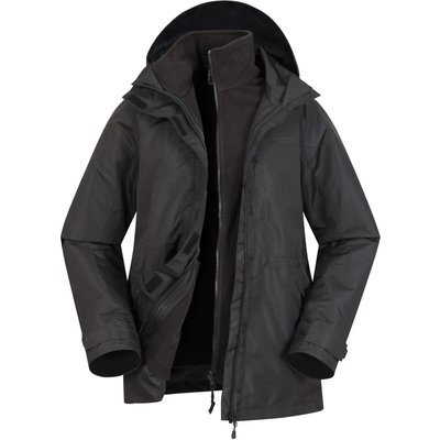 Damen Wandern 3-in-1-Jacke Wasserdicht Atmungsaktiv - Fell II