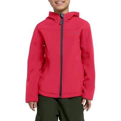 Kinder Wandern Softshelljacke Wasserabweisend Winddicht Kapuze - Exodus