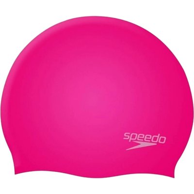 Speedo Moulded Silicone Badekappe Pink