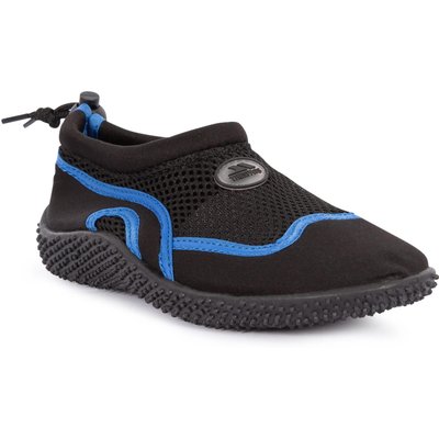 Trespass Paddle Junior Kinder-Wasserschuhe - Schwarz/Blau