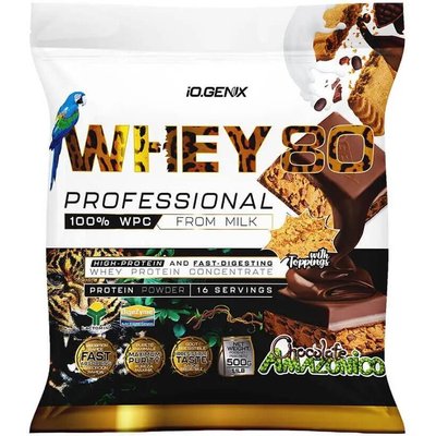 Whey 80 Professional - 500g Amazonian Chocolate IO.Genix