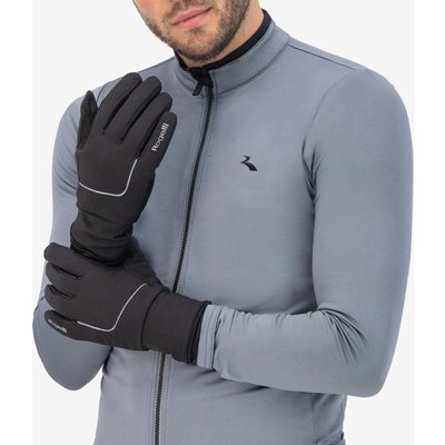 Fahrradhandschuhe Wasserdicht Winter Essential Herren Schwarz