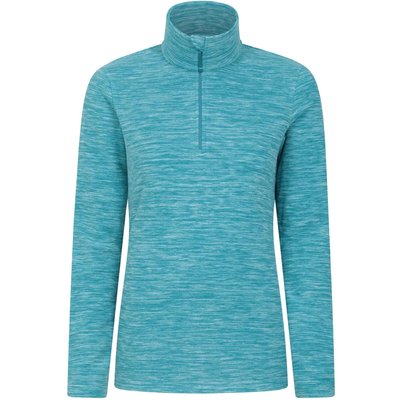 Damen Wandern Fleecejacke Halber Reißverschluss Warm Atmungsaktiv - Snowdon
