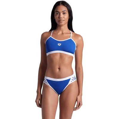 Zweiteilige badeanzüge Damen - Icons Bikini Cross Back Solid