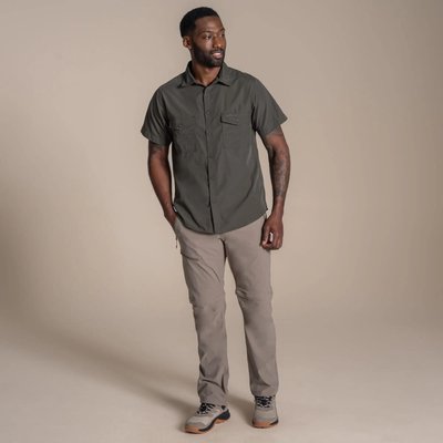 Herren Kiwi Kurzärmelshirt mit Insektenbarriere