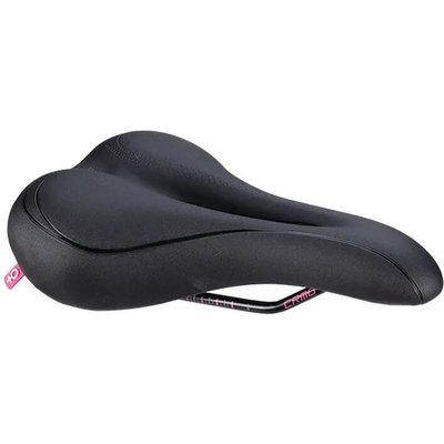 Fahrradsattel Damen Fahrradsitz Anatomische Aussparung Schwarz LadySport BSD-67