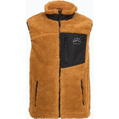 KADVA RODVIK VEST Herren-Westen braun