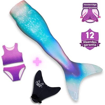 Meerjungfrauen-Set Prinzessin Ariel Monovin & Bikini-Bademode