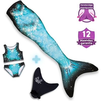 Meerjungfrauen-Set Sparkle Splash Monovin & Bikini-Bademode