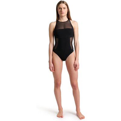 Einteilige badeanzüge Damen - Mesh Panels Swim Pro Back