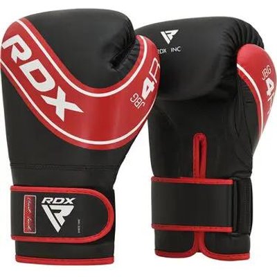 BOXHANDSCHUH FÜR KINDER ROT/SCHWARZ – 4 oz