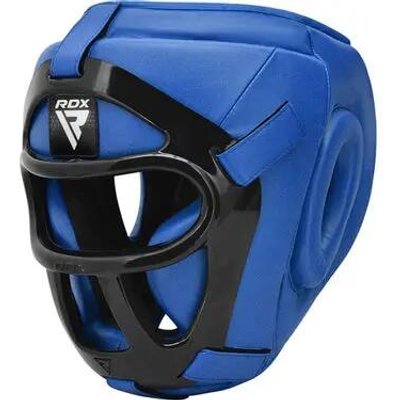 KOPFSCHUTZGITTER T1 FULL BLAU-S