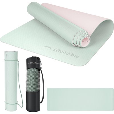 EliteAthlete® Yogamatte - Sportmatte - Fitnessmatte - Yoga Matte - 183x61x0.6 cm