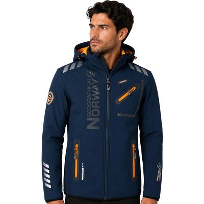 Softshelljacke – Wandern – Herren – Marineblau