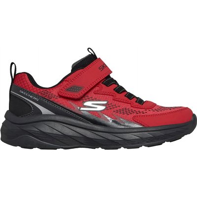 Skechers Jungen Boundless Strike Flow Sneaker Rot Schwarz