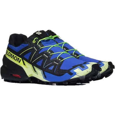 Trailrunning-Schuhe Salomon Speedcross 6 Blau/Gelb