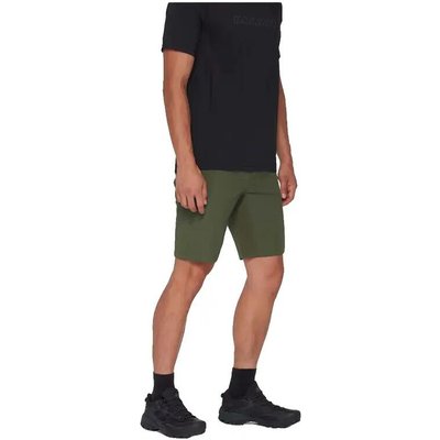 Shorts Mammut Ducan in hellgrün mit atmungsaktiver Technologie