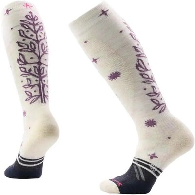 Damen-Wandersocken Ski Full Cushion Ice Blossom OTC Women