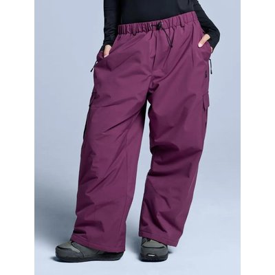 Skihose Unisex - Jibba Park - Bordeauxrot