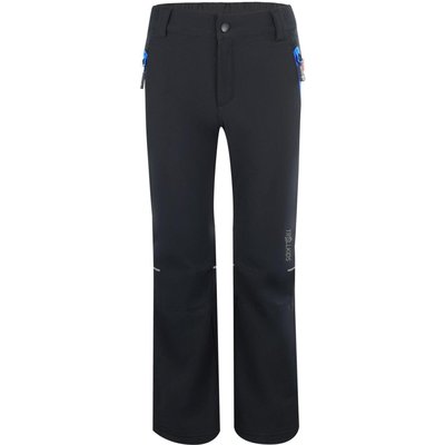 Kinder Softshell Hose Hemsedal Wasserabweisend Schwarz / Mittelblau