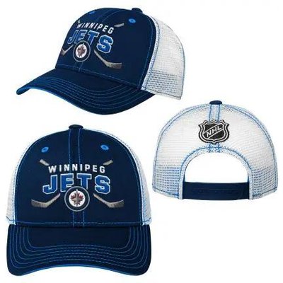 OUTERSTUFF Lockup Meshback Adj. NHL Junior Cap Winnipeg Jets