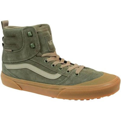 Vans Herren Ashwood Hi VansGuard Sneaker Leder Mossy Olive