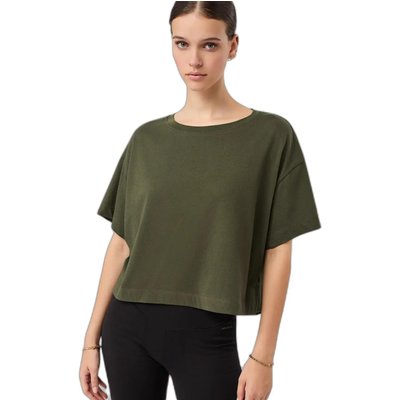 Damen T-Shirt Mandala Boxy