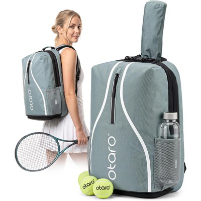 Tennisrucksack mit Schuhfach für 1-2 Schläger | Classic 30L Matcha Grün