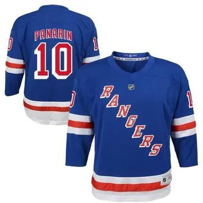 OUTERSTUFF Name Replica NHL Junior Hockeytrikot New York Rangers Artemi Panarin