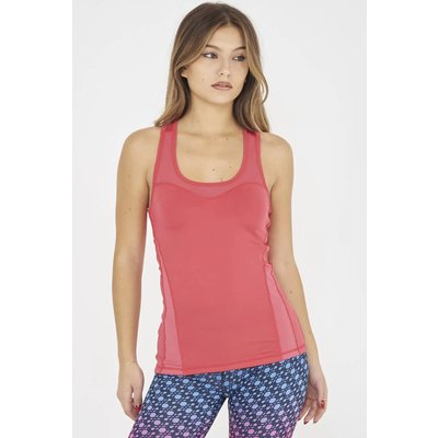 Damen-Fitness-Top ZERL dunkelrosa