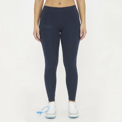 Damen Yoga Leggings Hochgeschnitten Blau Modell MAVERY