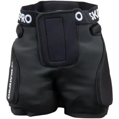 SkatePro Junior Crash Hose - XS - Schwarz