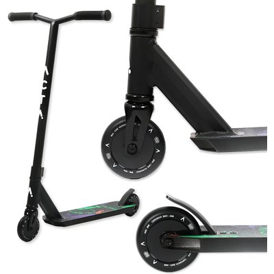 Stunt Scooter KSP Schwarz - Roller Kinder ab 8 Jahre & Erwachsene