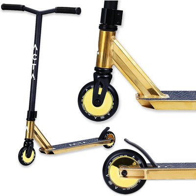 Stunt Scooter KSP Gold - Roller Kinder ab 8 Jahre & Erwachsene