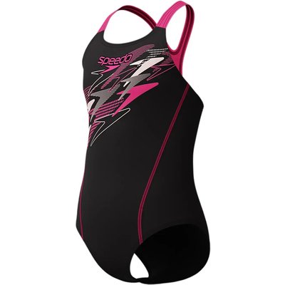 Badeanzug Einteiler Mädchen Speedo Logo Medalist
