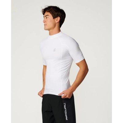 Herren UV-Shirt Search Series UPF Performance Kurzarm - Weiß