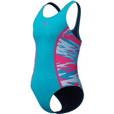 Badeanzug Einteiler Mädchen Speedo Hyperboom Splice Muscleback