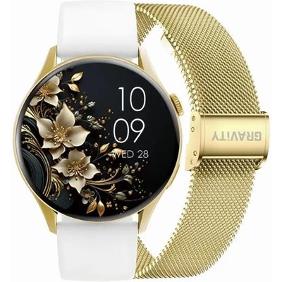 Smartwatch Gravity GT11-2 Gold/Weiß